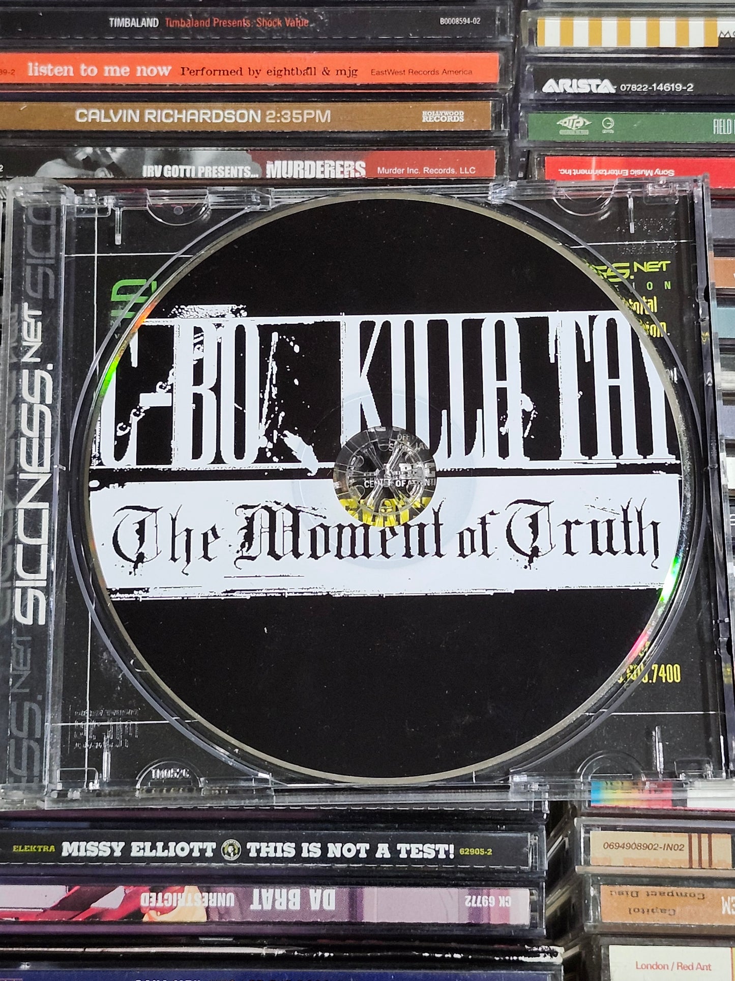 C-Bo Killa Tay The Moment Of Truth CD Rare HTF OOP Mitchy Slick Yukmouth Norcal