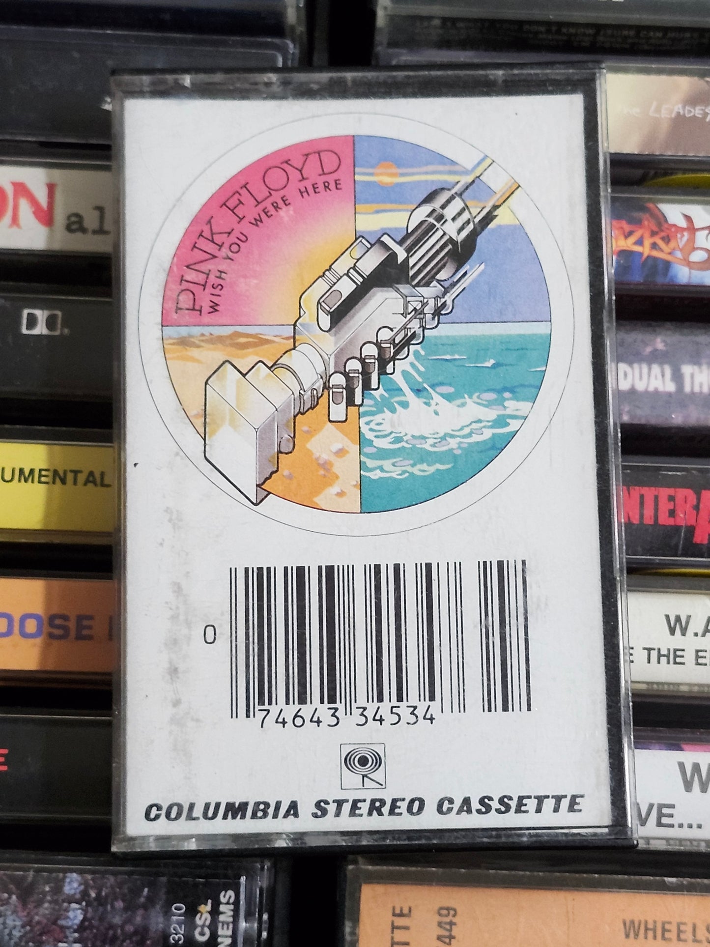 Pink Floyd Wish You Were Here Cassette Tape