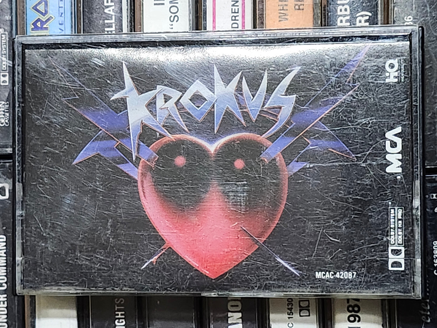 Krokus Heart Attack Cassette Tape