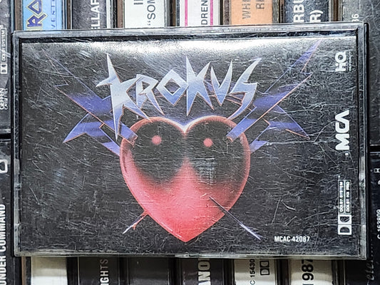 Krokus Heart Attack Cassette Tape