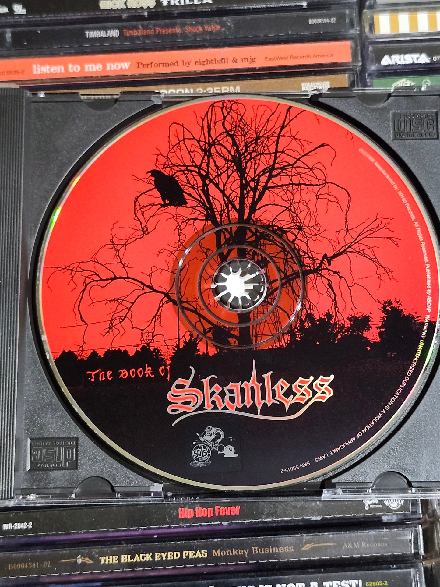 Skanless: The Book Of Skanless CD Herm T-Lowe Totally Insane Rare HTF OOP Norcal