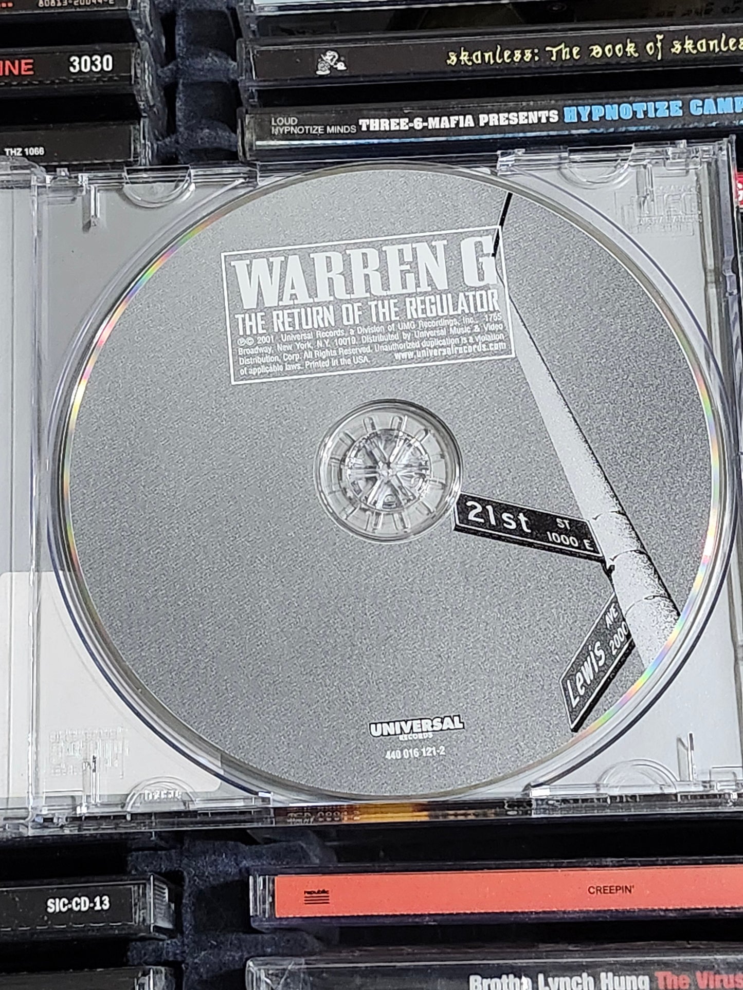 Warren G – The Return Of The Regulator CD Nate Dogg Dr Dre WC George Clinton