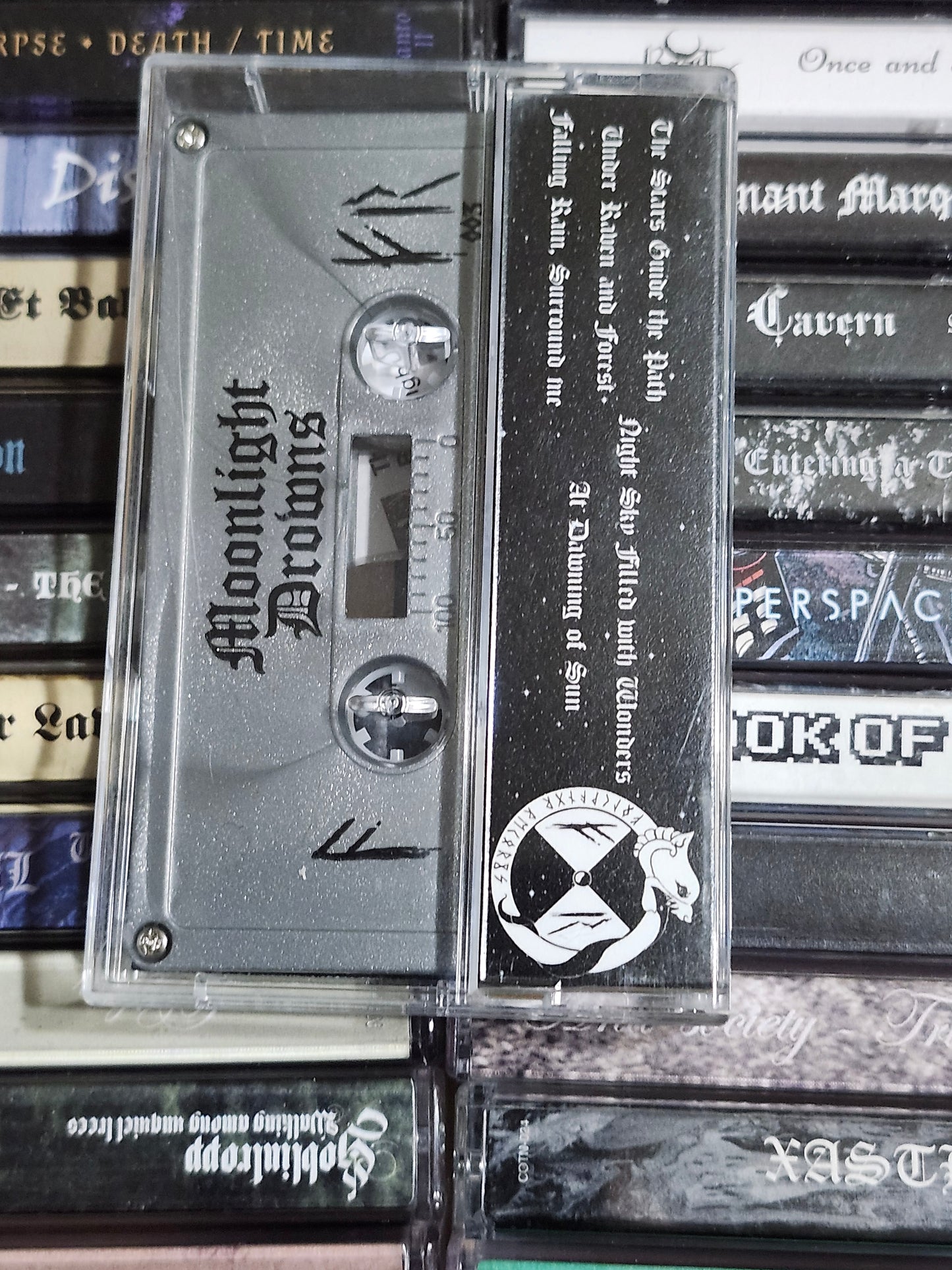 Moonlight Drowns The Stars Guide The Path Cassette Rare HTF OOP Metal