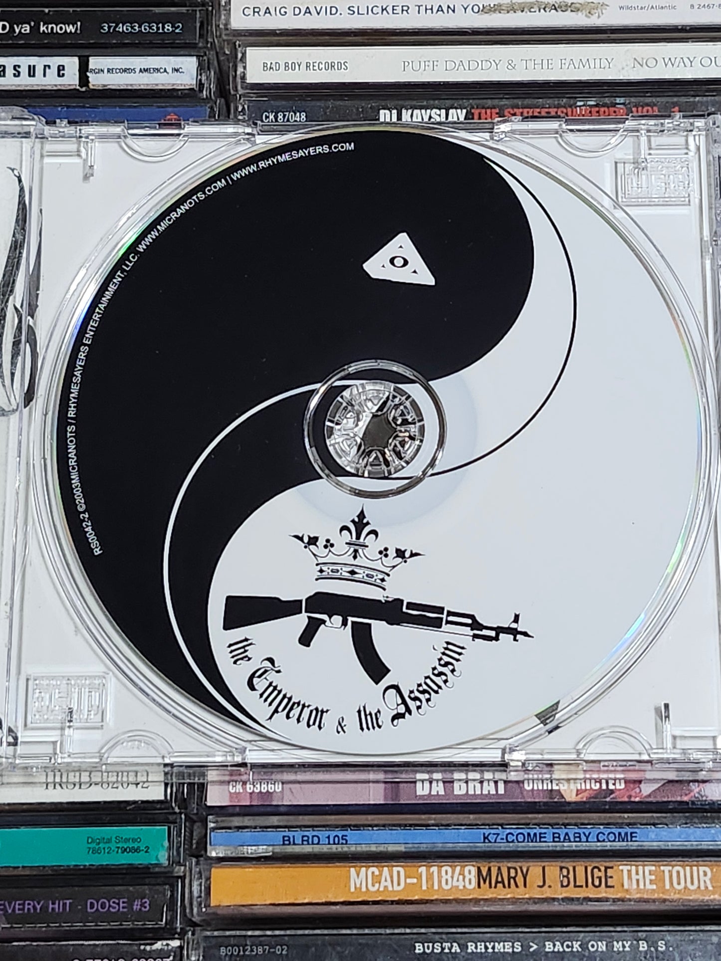 Micranots The Emperor the Assassin CD Slug Atmosphere Rhymesayers
