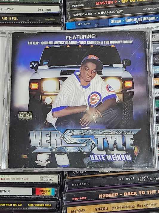 Verstyle Hate Me Now CD Bay Area Rare OOP HTF Lil Flip Yogi Calhoun
