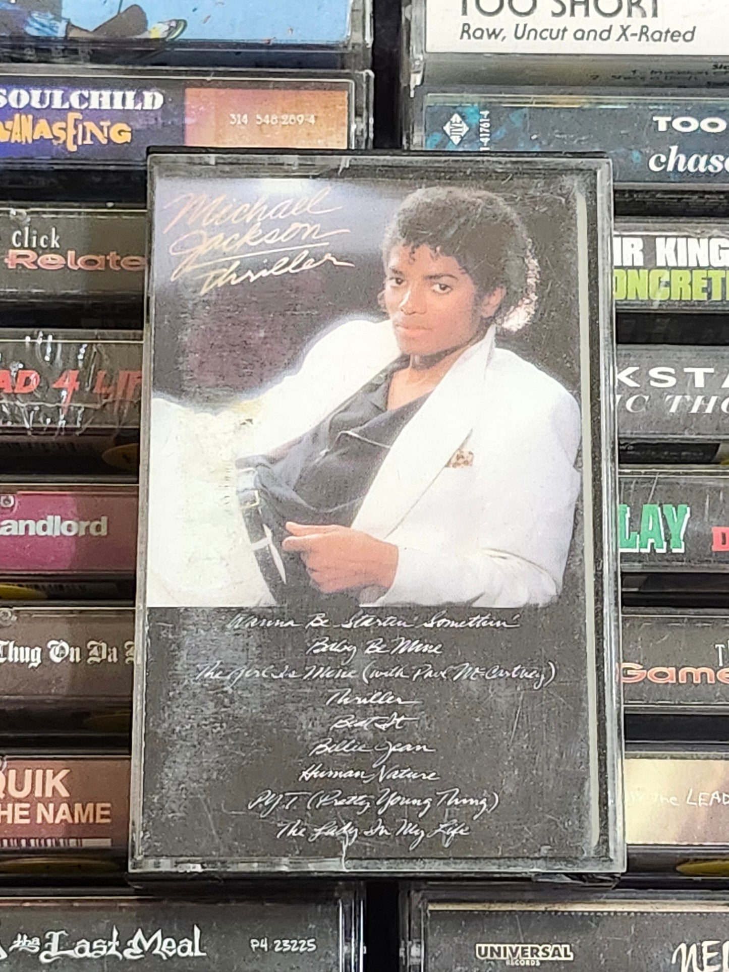 Michael Jackson Thriller  Cassette Tape