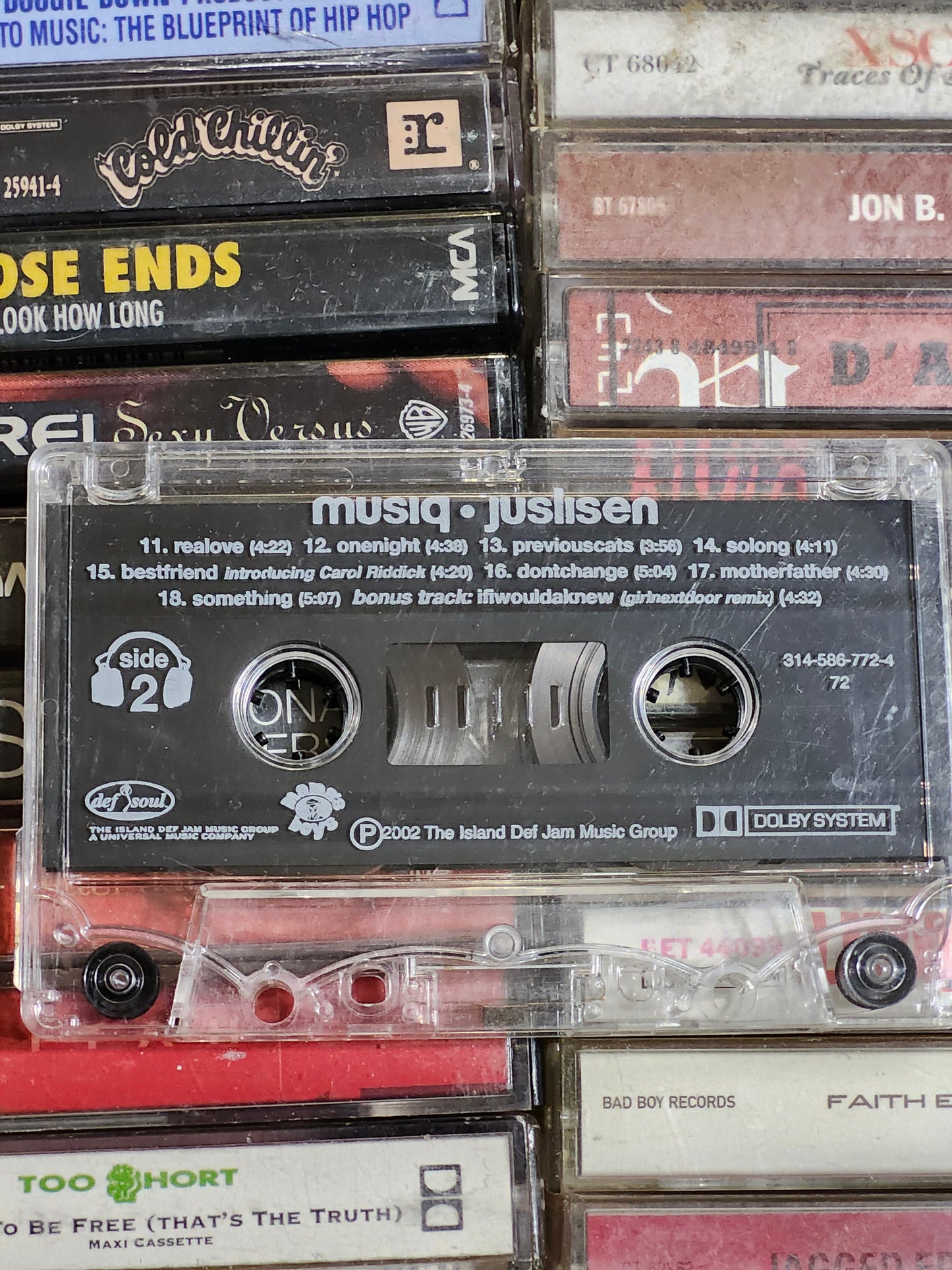 Musiq Soulchild Aijuswanaseing Cassette I Just Want To Sing Rare HTF OOP