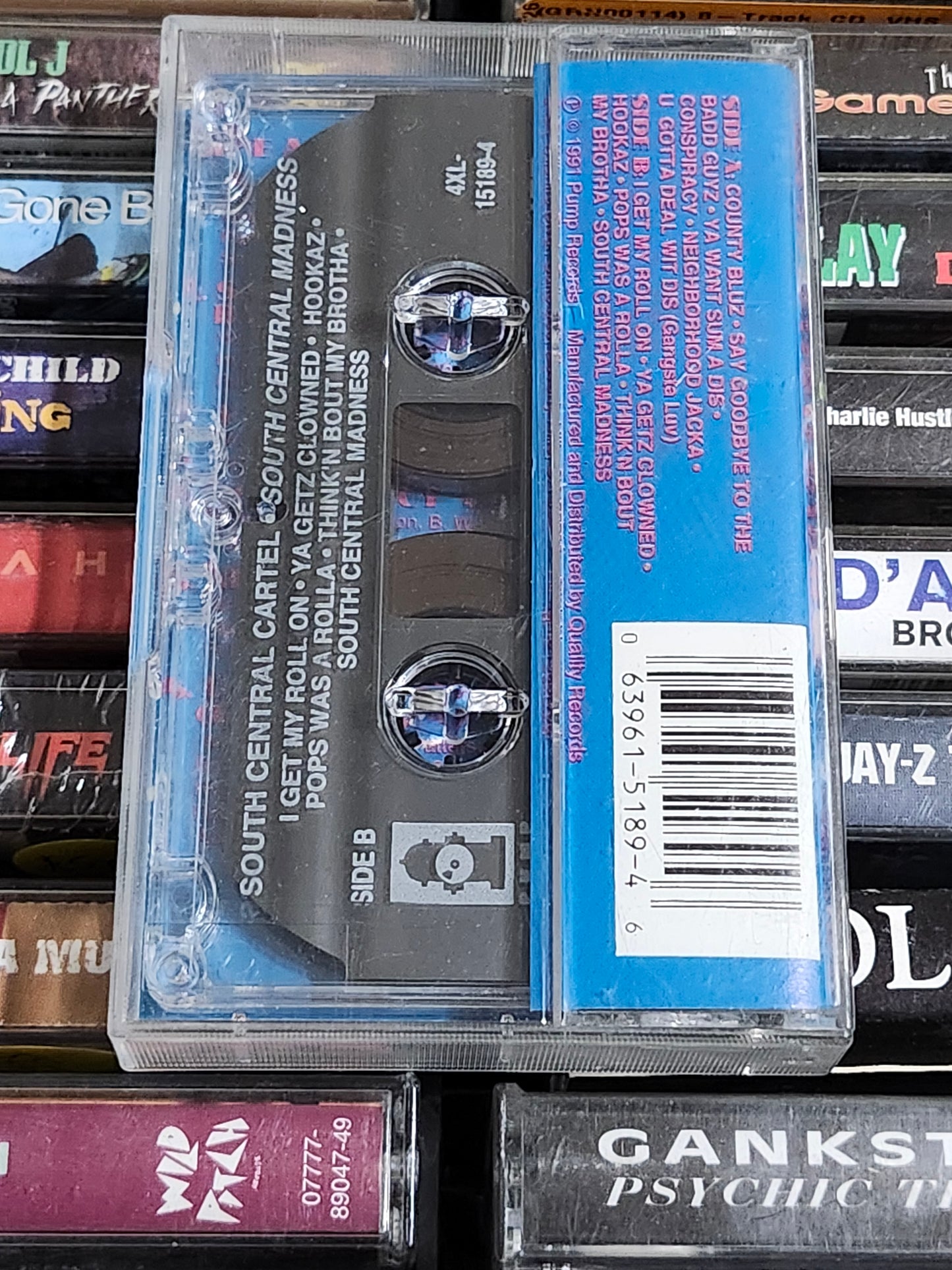 South Central Cartel - South Central Madness Cassette Tape