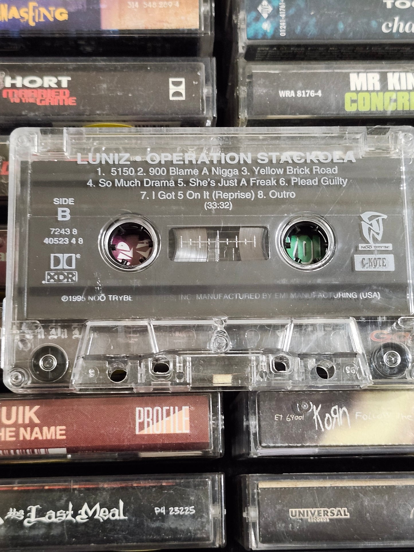 Luniz Operation Stackola Cassette