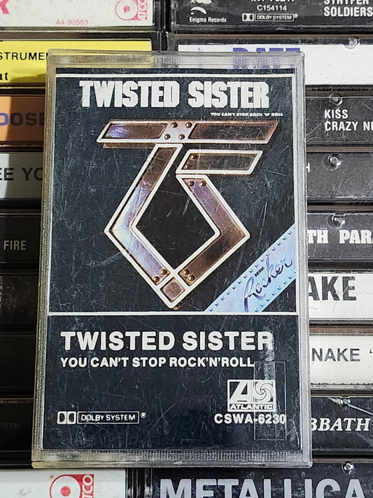 Twisted Sister You Can't Stop Rock N Roll Cassette Import Rare OOP Mexico