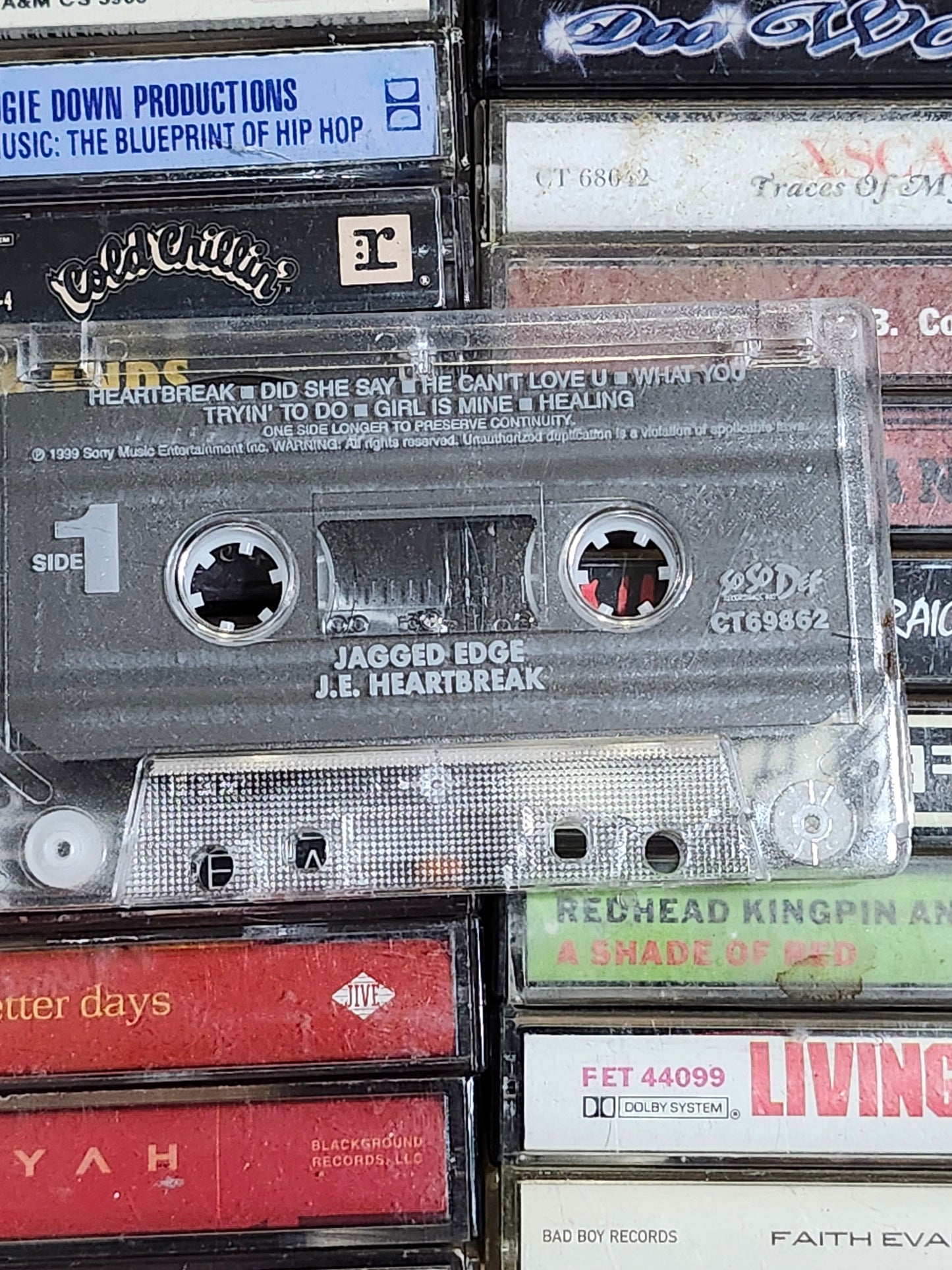 Jagged Edge JE Heartbreak Cassette Rare HTF OOP J.E.