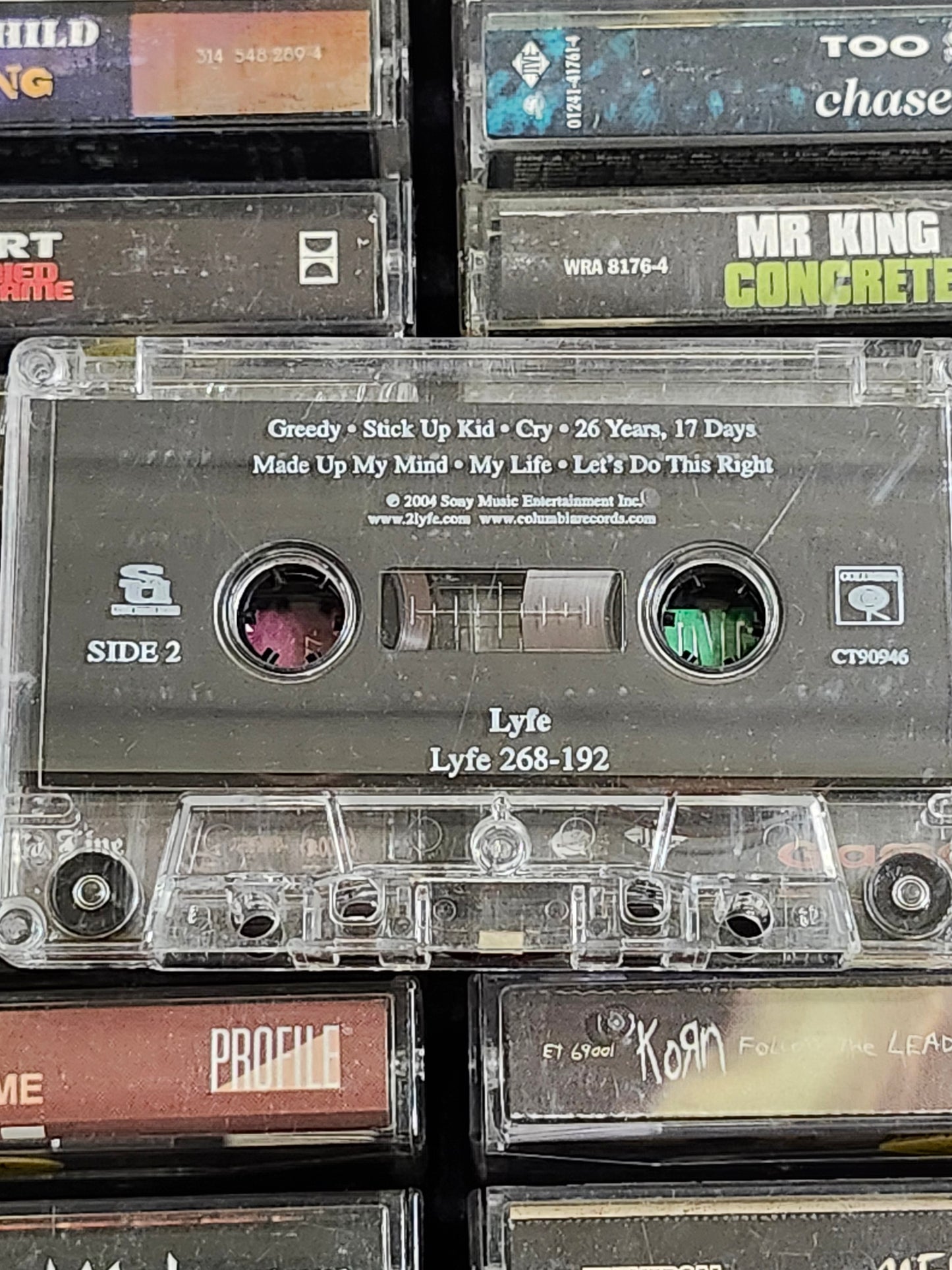 Lyfe Jennings 268-192 Cassette Rare HTF OOP
