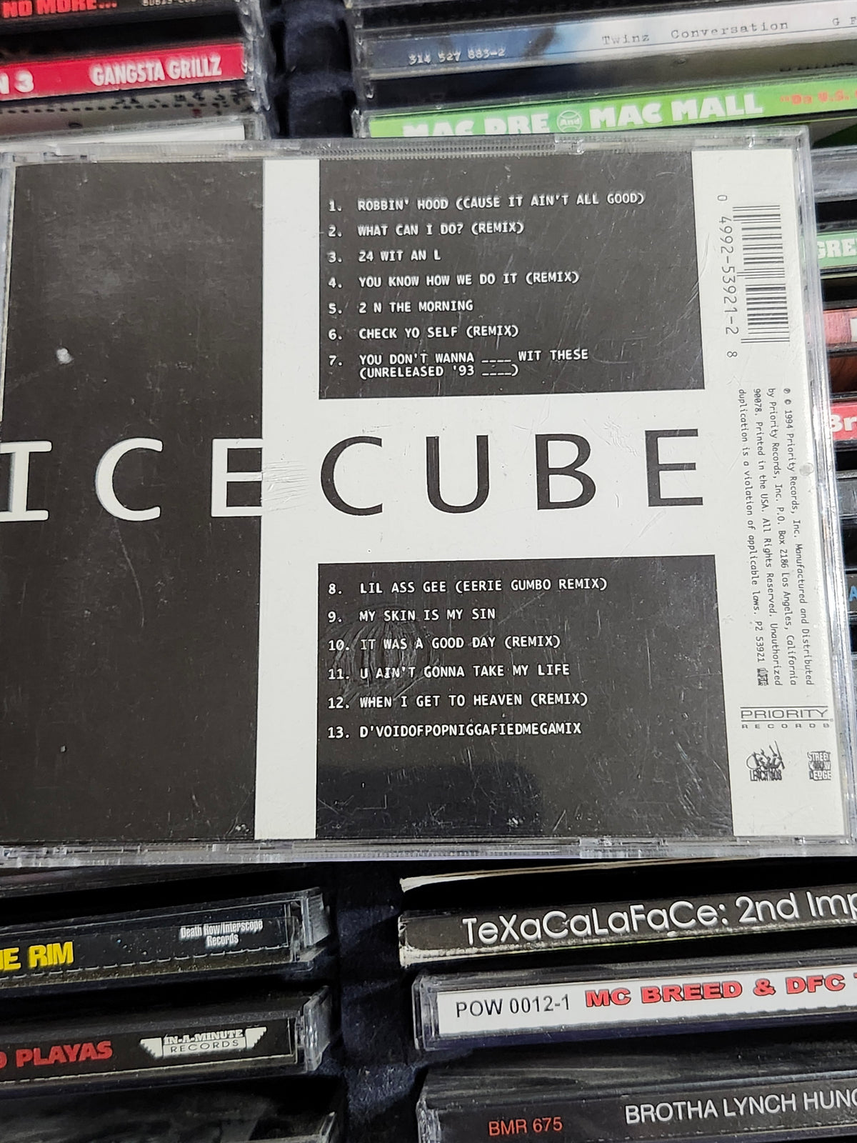 Ice Cube Bootlegs & B-Sides CD