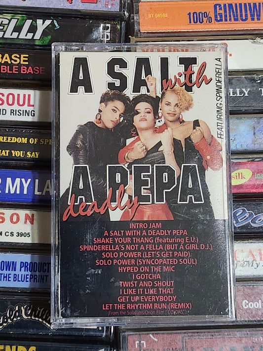 Salt N Pepa A Salt With A Deadly Pepa Cassette Hip Hop Rap