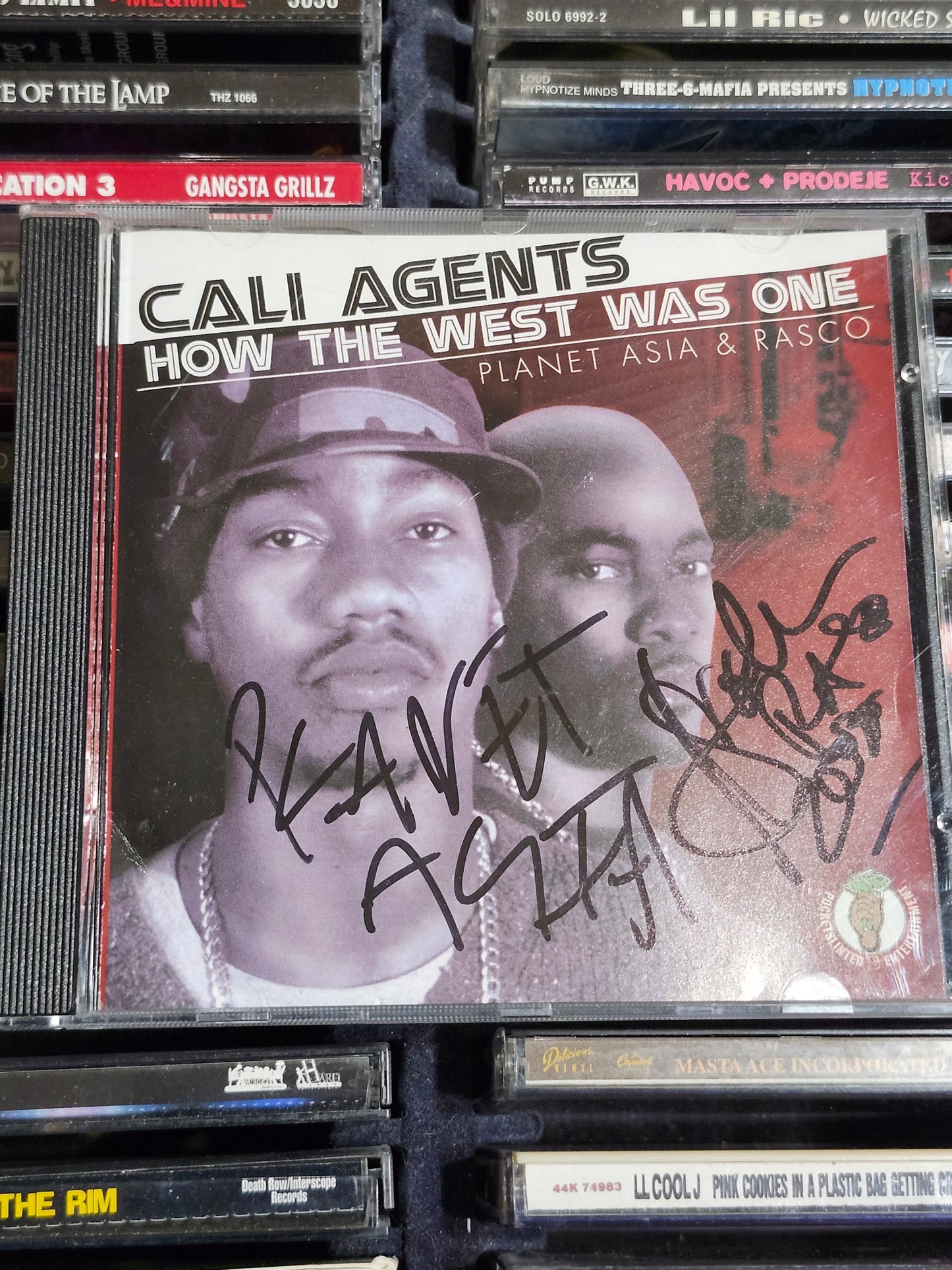Cali Agents How The West Was Won CD Signed Deluxe Planet Asia Rasco Rare HTF OOP