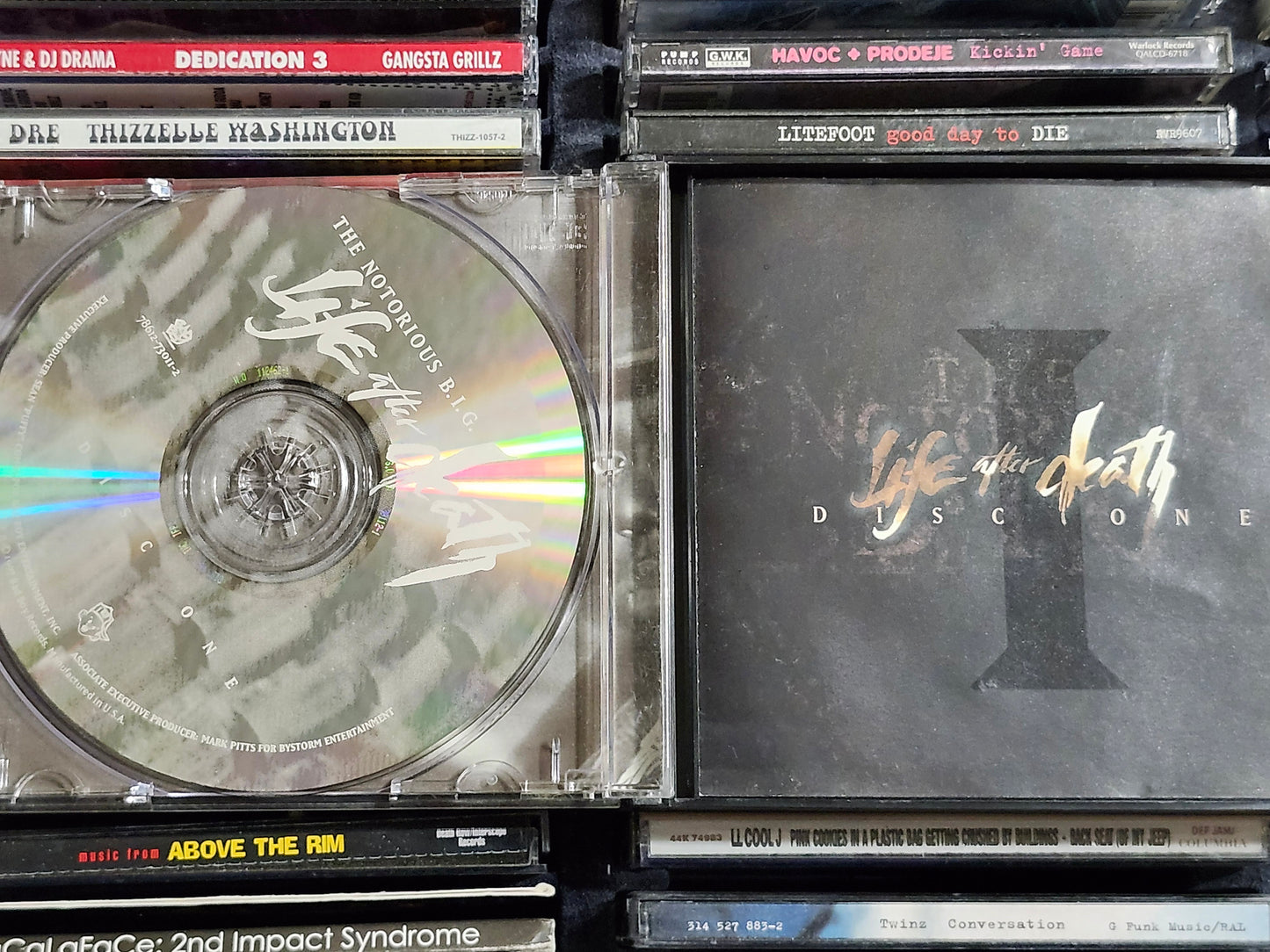 Notorious BIG Life After Death CD B.I.G. Bad Boy Puff Daddy R Kelly Bone Thugs