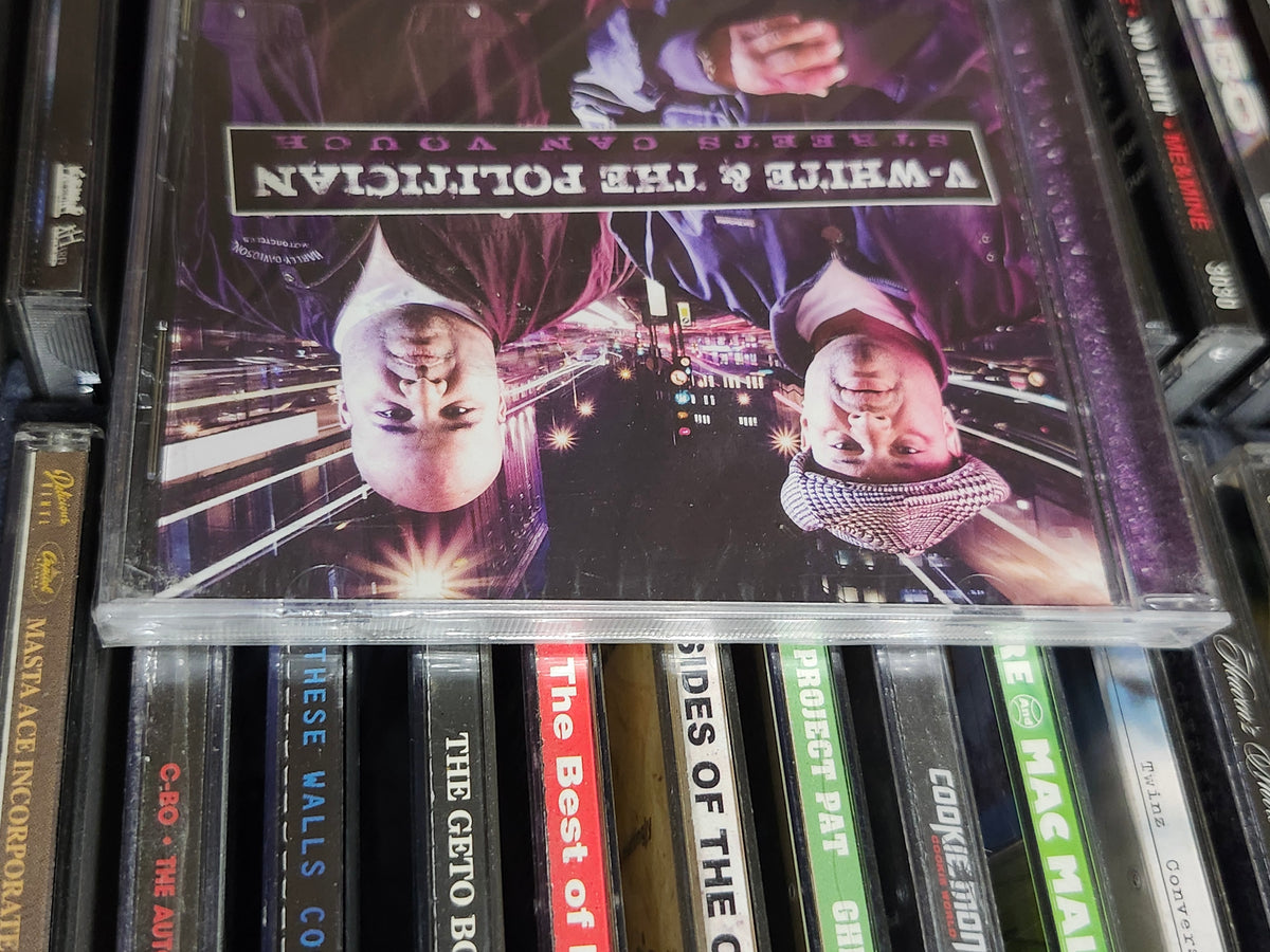 V-White & The Politician - Streets Can Vouch CD Rare HTF OOP Bay Area