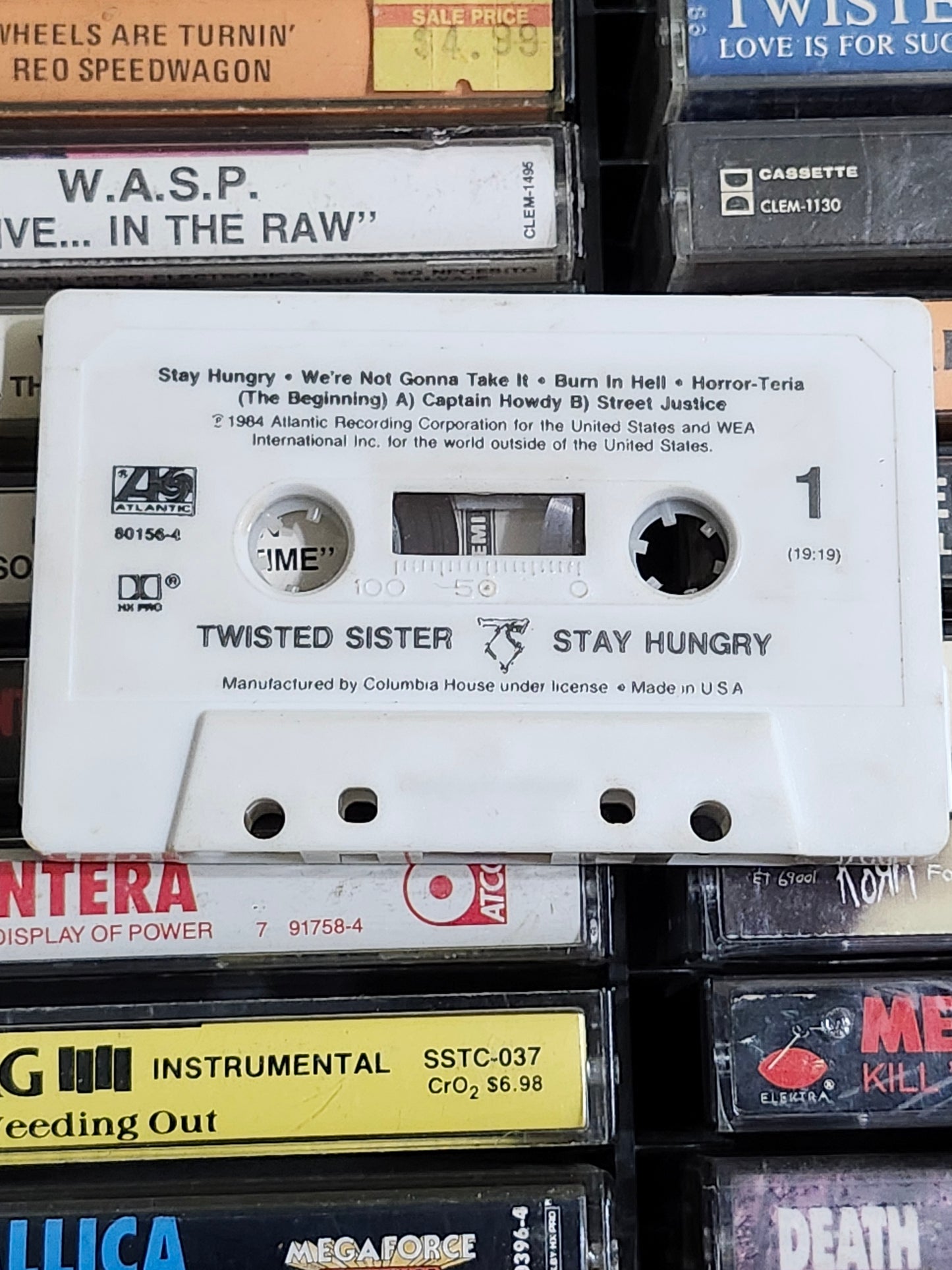Twisted Sister Stay Hungry Cassette