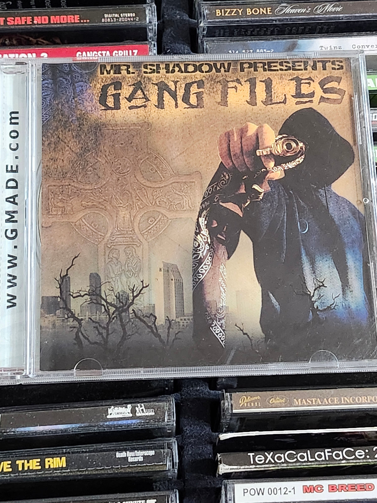 Mr. Shadow - Gang Files CD Rare HTF OOP Chicano San Diego