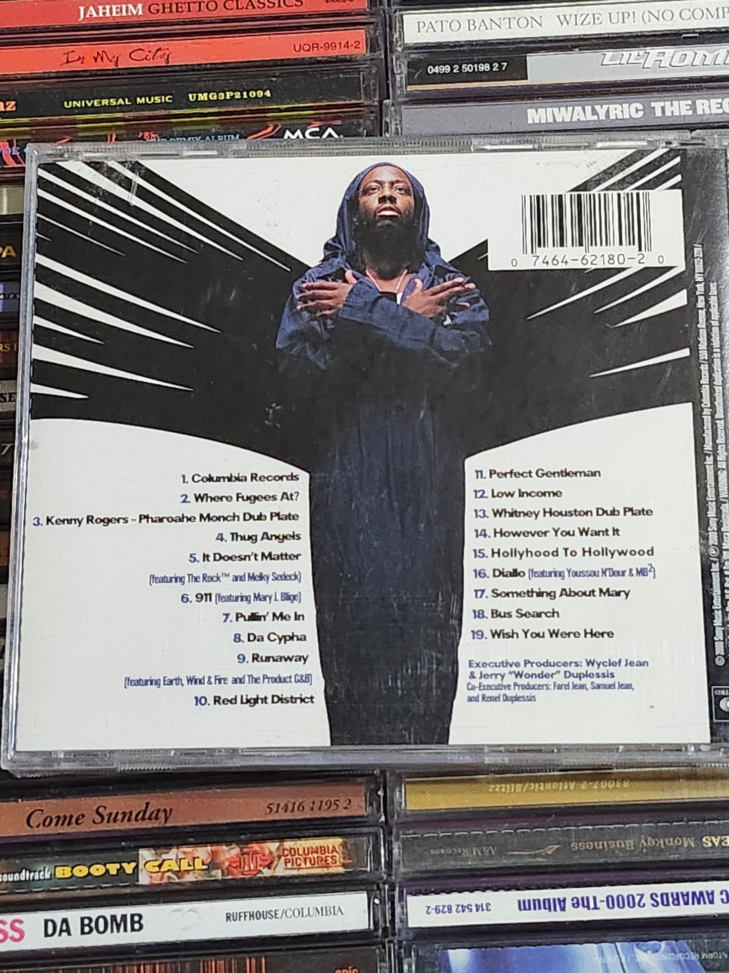 Wyclef Jean Ecleftic 2 Sides II A Book CD The Rock Dwayne Johsnon Kenny Rogers