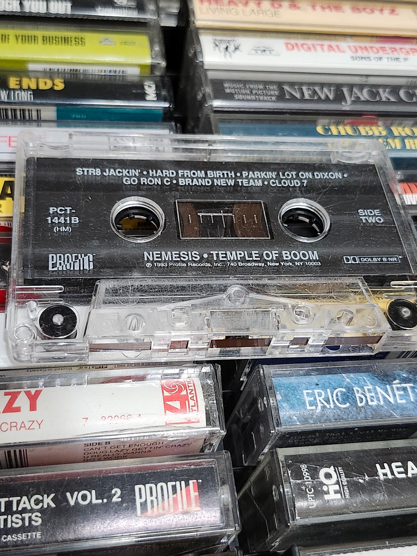 Nemesis Temple Of Boom Cassette Tape