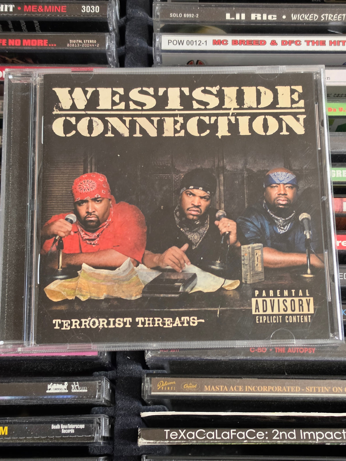 Westside Connection Terrorist Threats CD Ice Cube Mack 10 WC