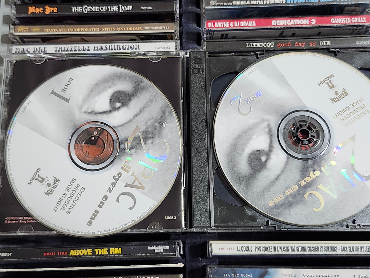 2pac All Eyez On Me CD Remastered Enhanced Daz Kurupt Snoop C-Bo Rare HTF OOP
