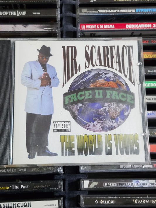 Scarface Face II Face World Is Yours CD Rare HTF OOP