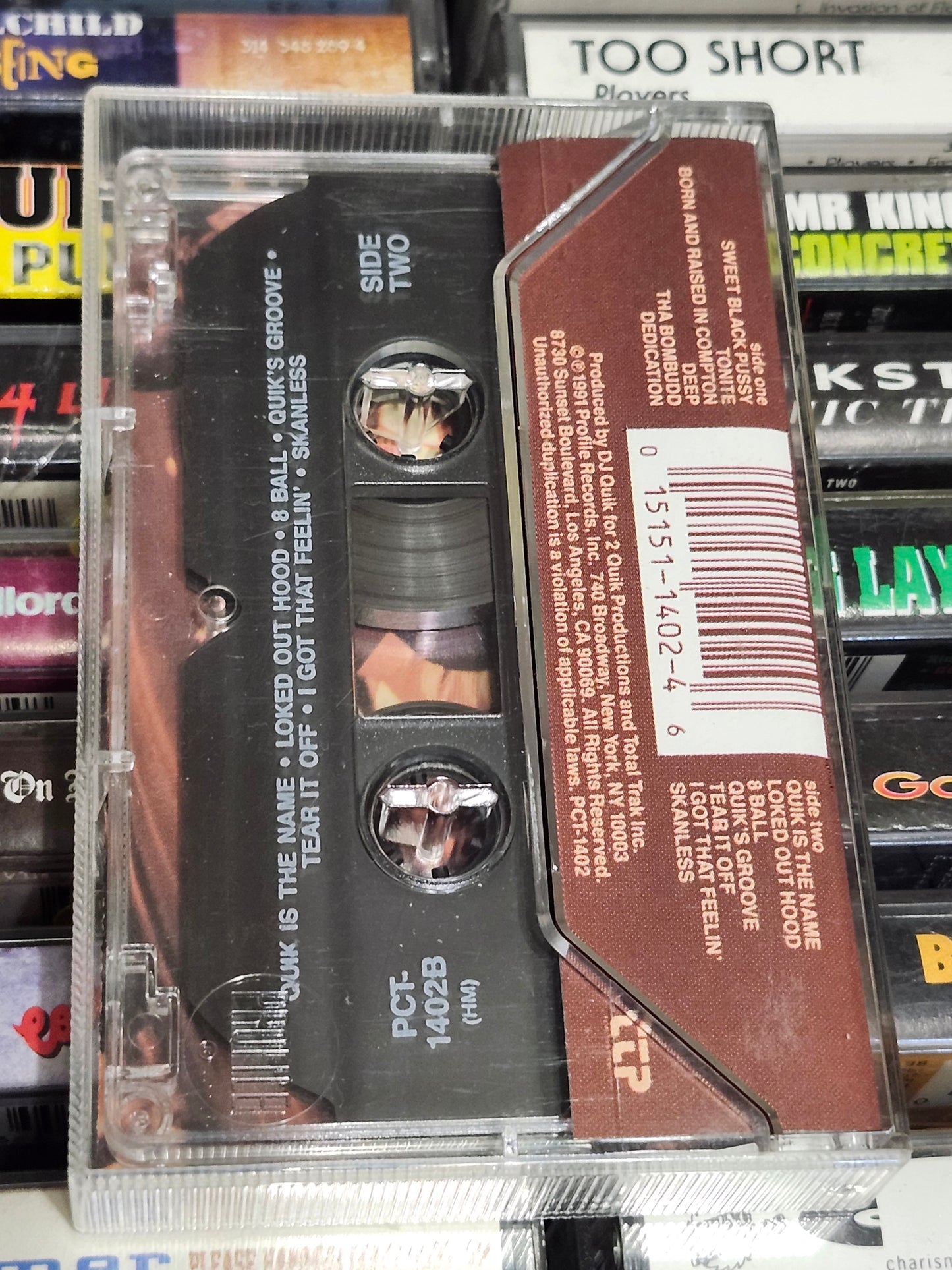 DJ Quik Quik is the Name Cassette