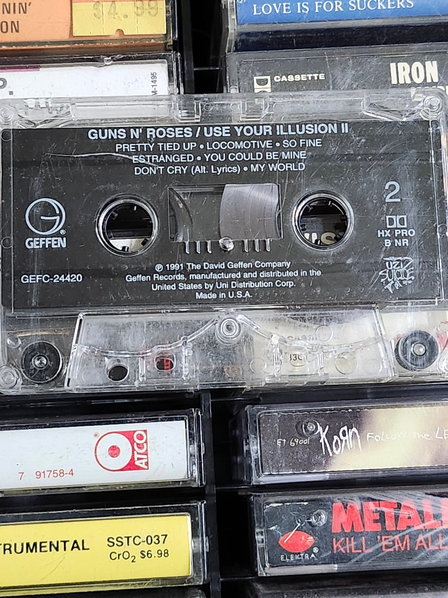 Guns N' Roses Use Your Illusion II Cassette
