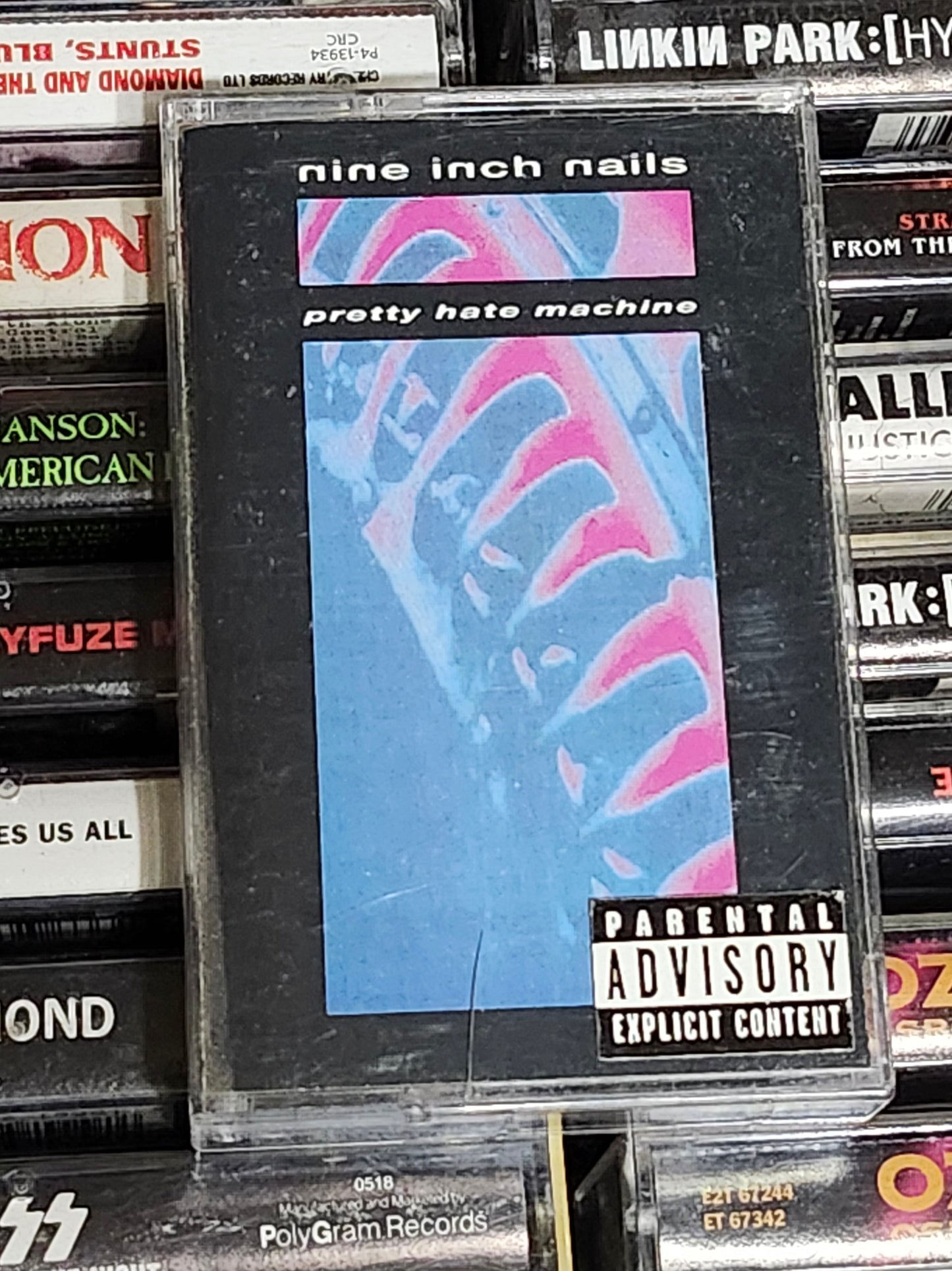 Nine Inch Nails Pretty Hate Machine Cassette NIN
