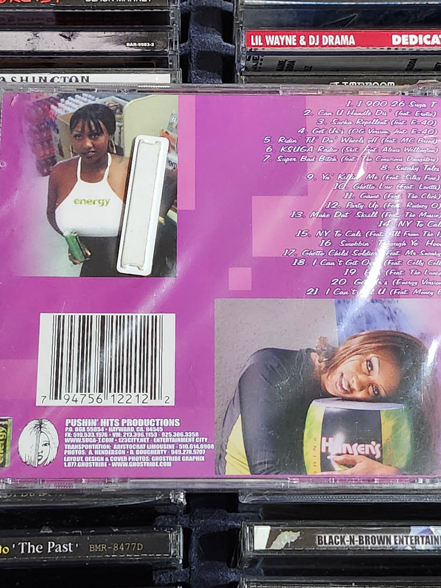 Suga-T: Gettin It CD New E-40 Luniz Celly Cel The Click Rare HTF OOP Bay Norcal