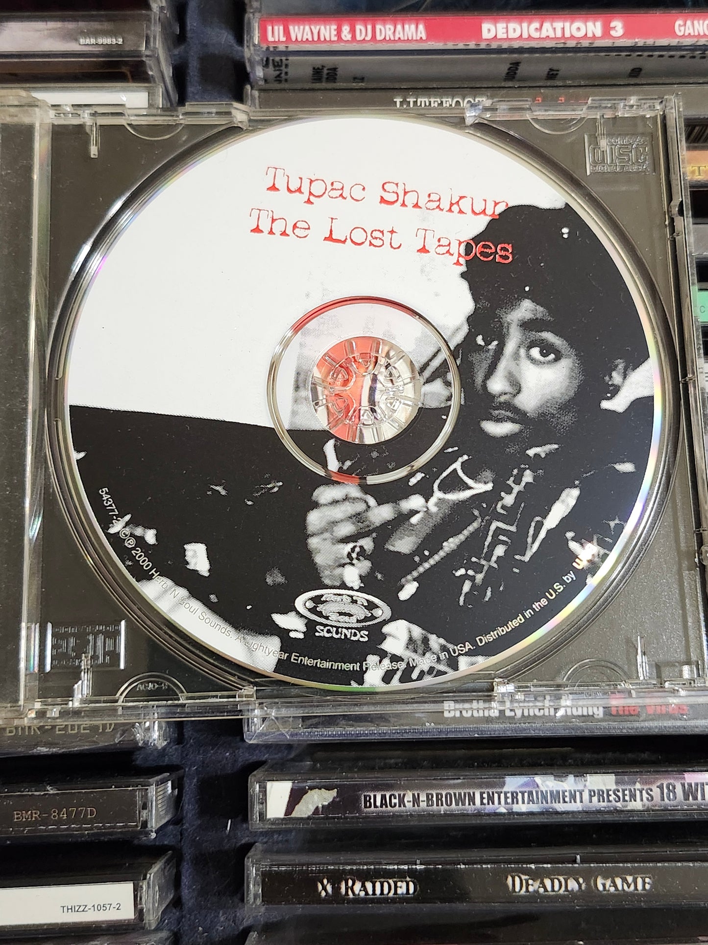 2pac Shakur The Lost Tapes CD Rare HTF OOP Tupac