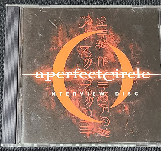 A Perfect Circle Interview Disc CD Tool Metal Rock