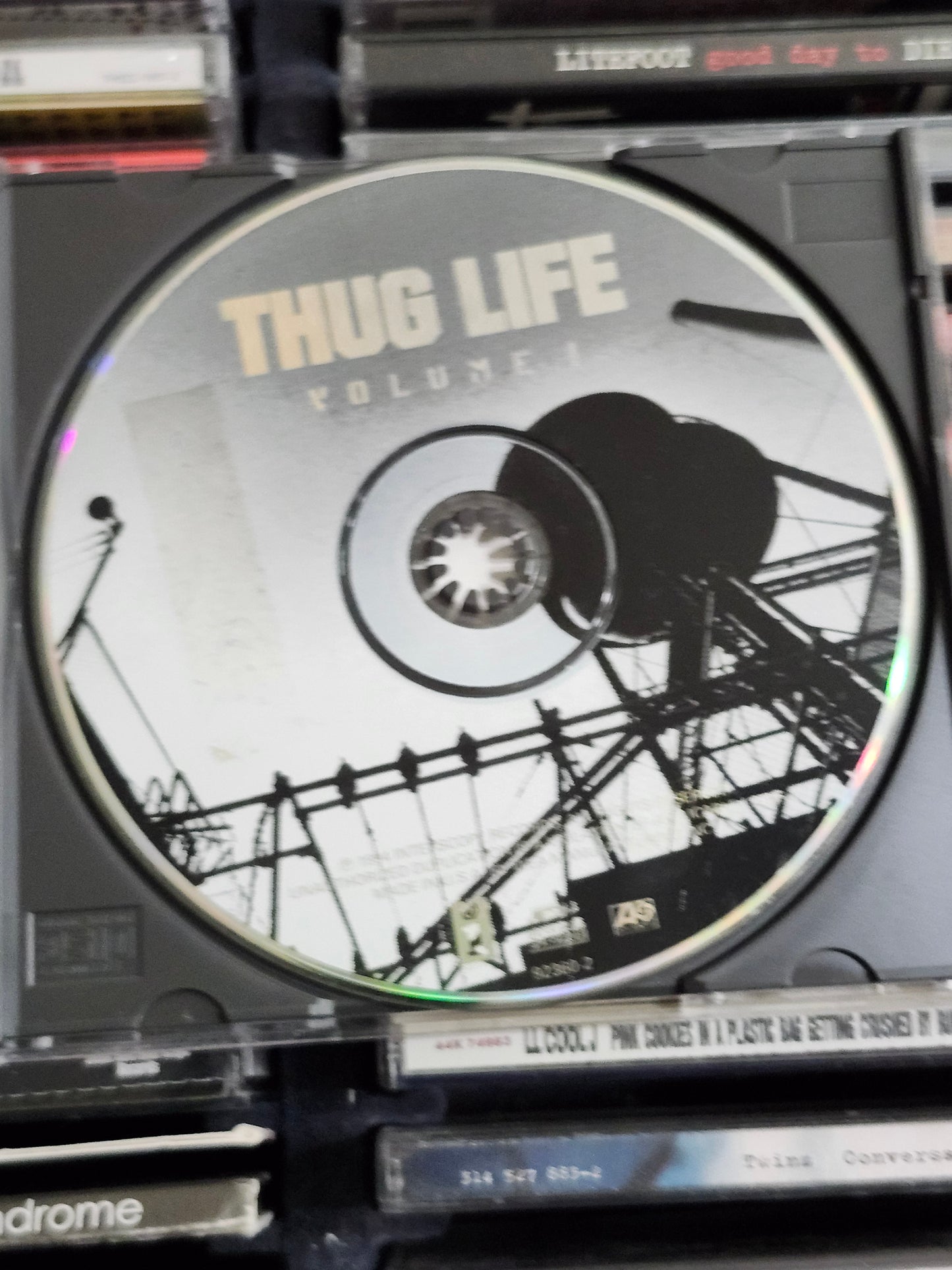 2pac Thug Life Volume 1 CD Mopreme Rated R Syke Macadoshis
