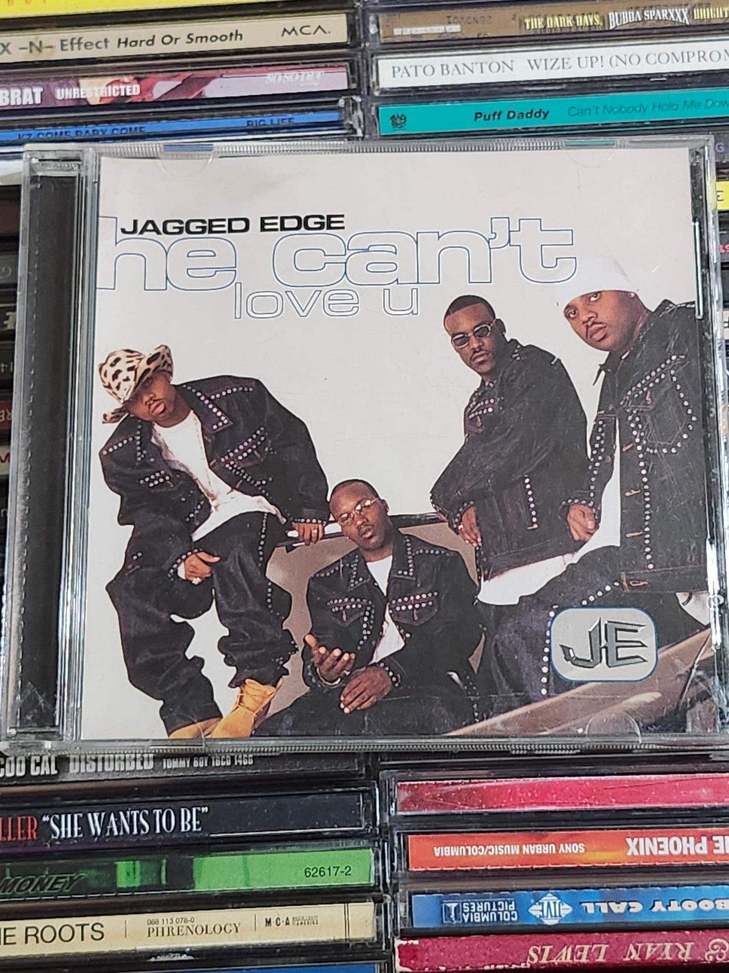 Jagged Edge He Can't Love U CD Single Sampler Promo Jermaine Dupri JD