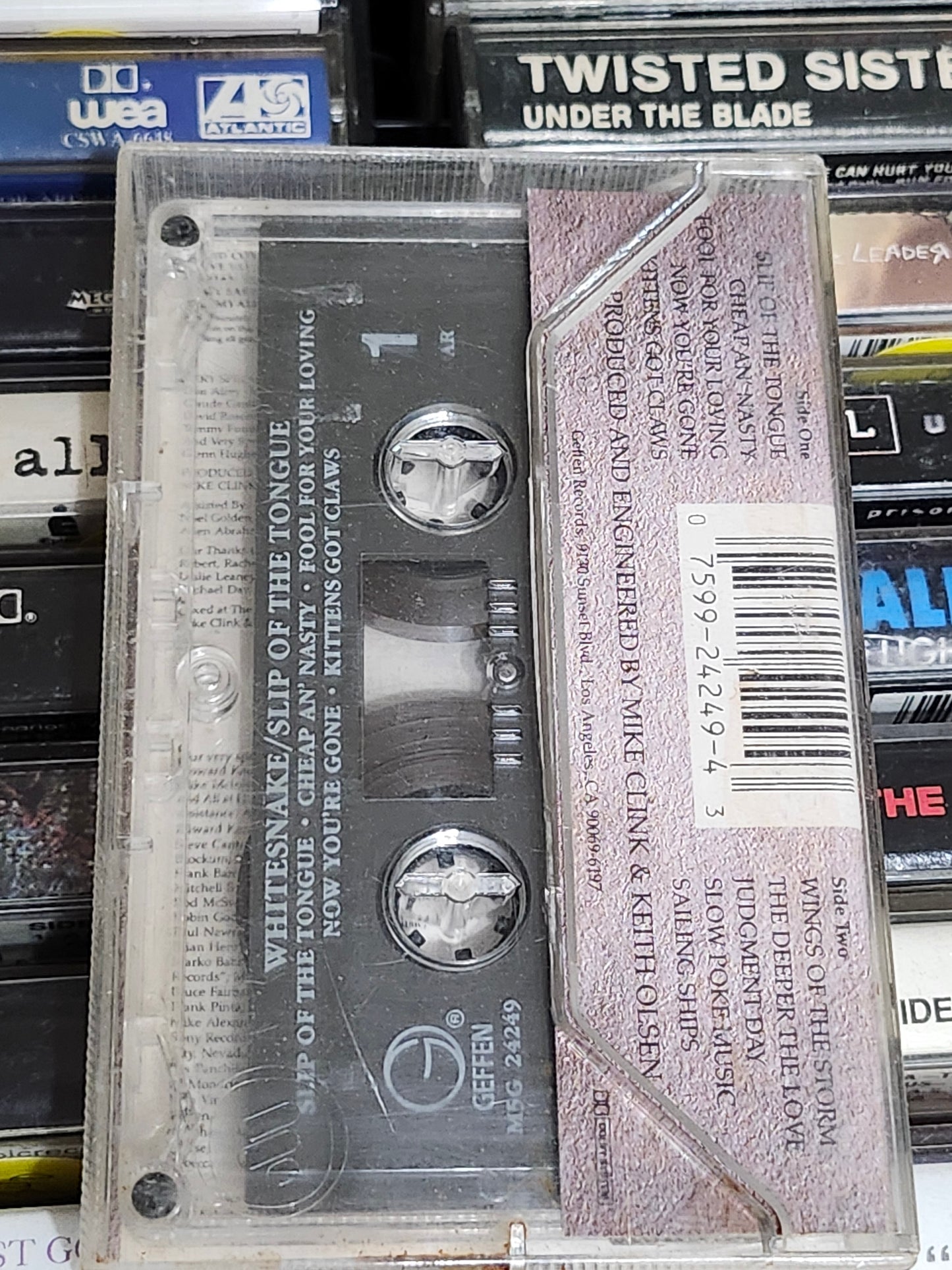 Whitesnake Slip of the Tongue Cassette