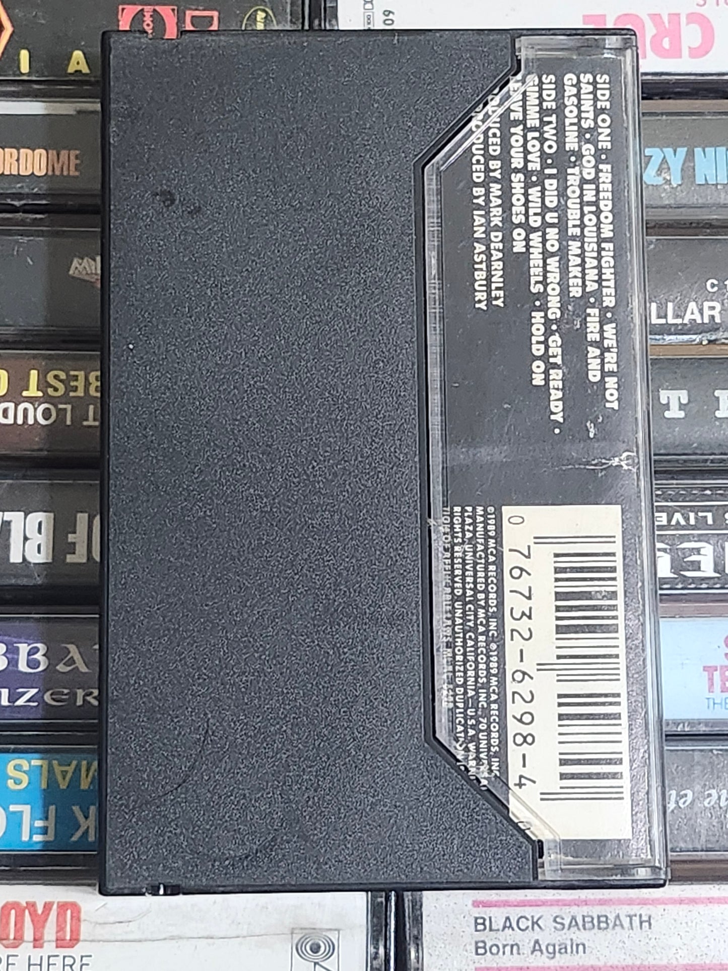 Steve Jones - Fire and Gasoline Cassette