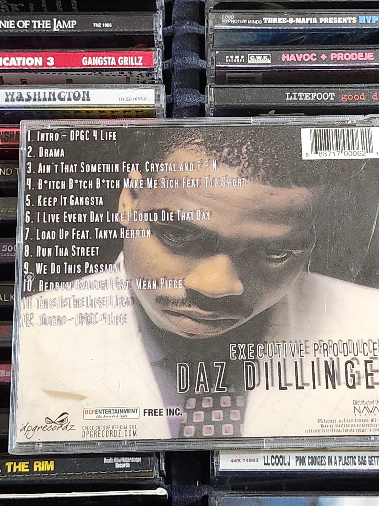 Daz Dillinger - This Is Life I Lead CD