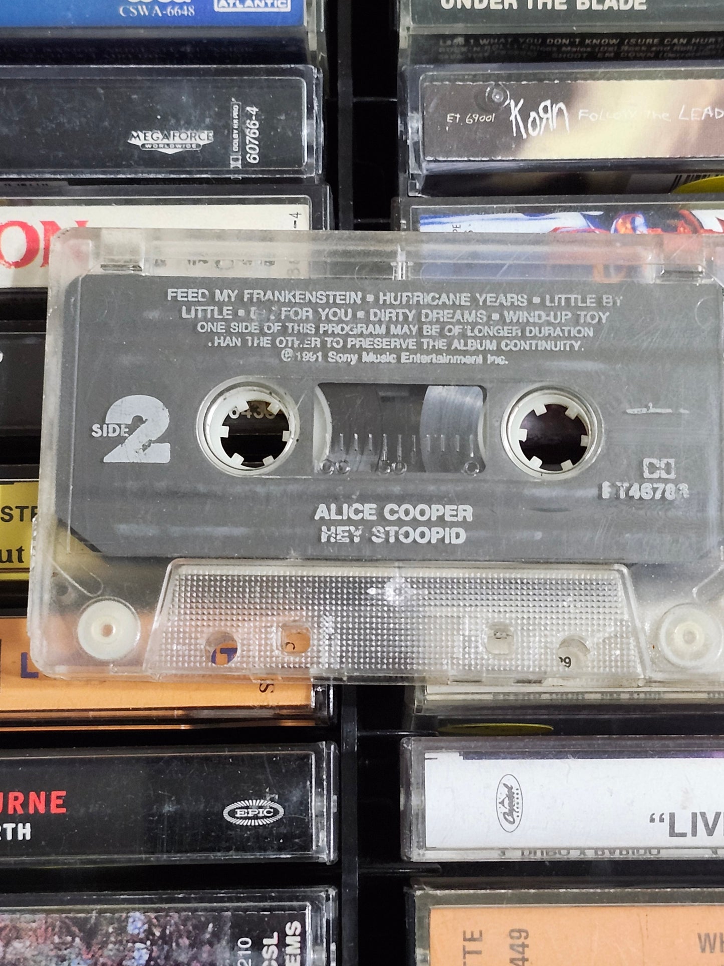 Alice Cooper Hey Stoopid Cassette