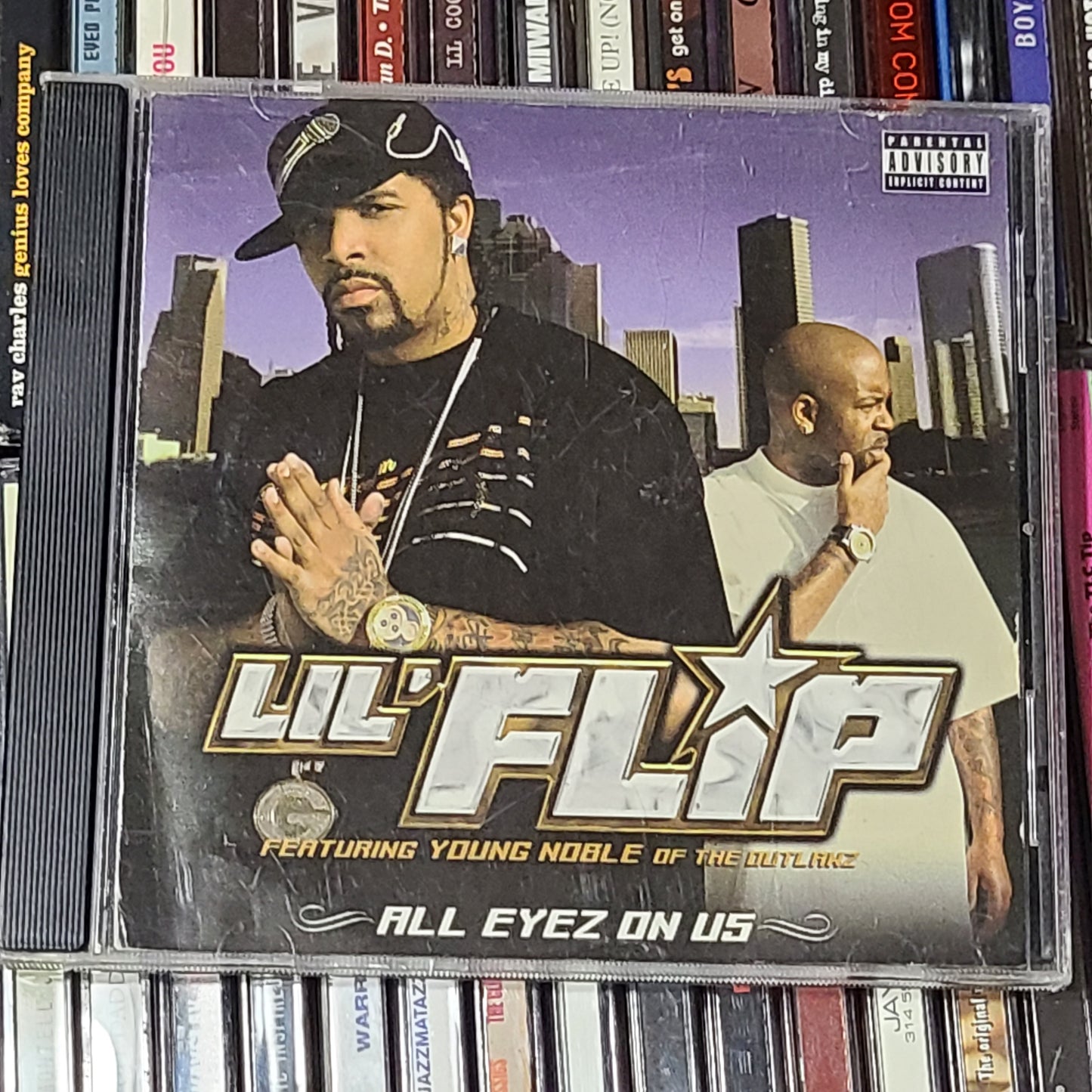 Lil' Flip Featuring Young Noble of The Outlawz - All Eyez On Us CD