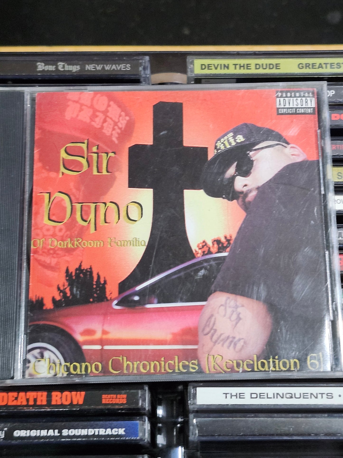 Sir Dyno Chicano Chronicles CD Darkroom Familia Norteno Rap OOP HTF Rare