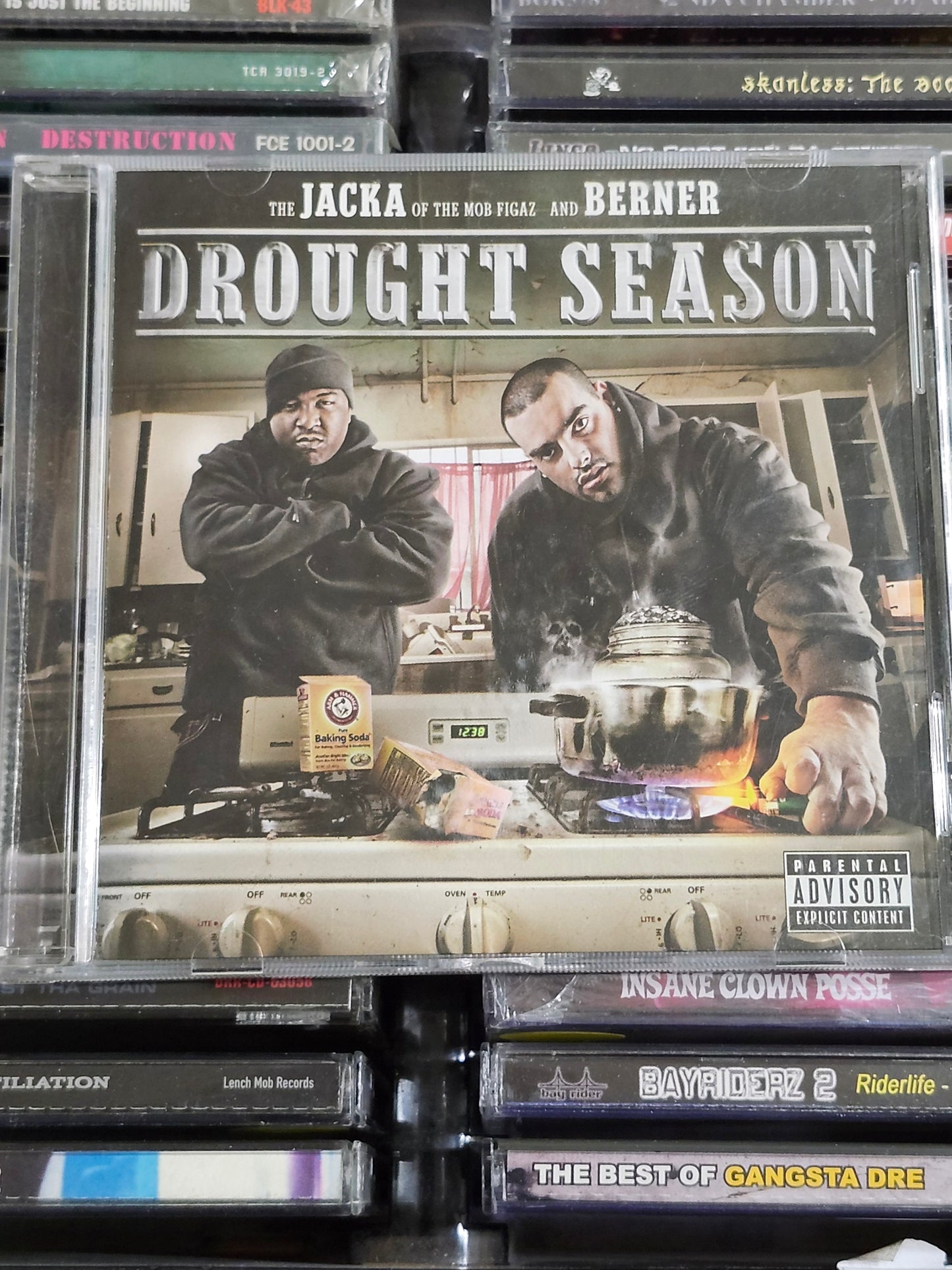 The Jacka x Berner - Drought Season CD B-Legit San Quinn Cellski Rare HTF OOP