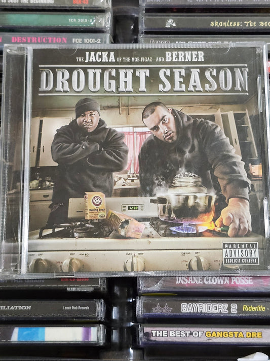 The Jacka x Berner - Drought Season CD B-Legit San Quinn Cellski Rare HTF OOP