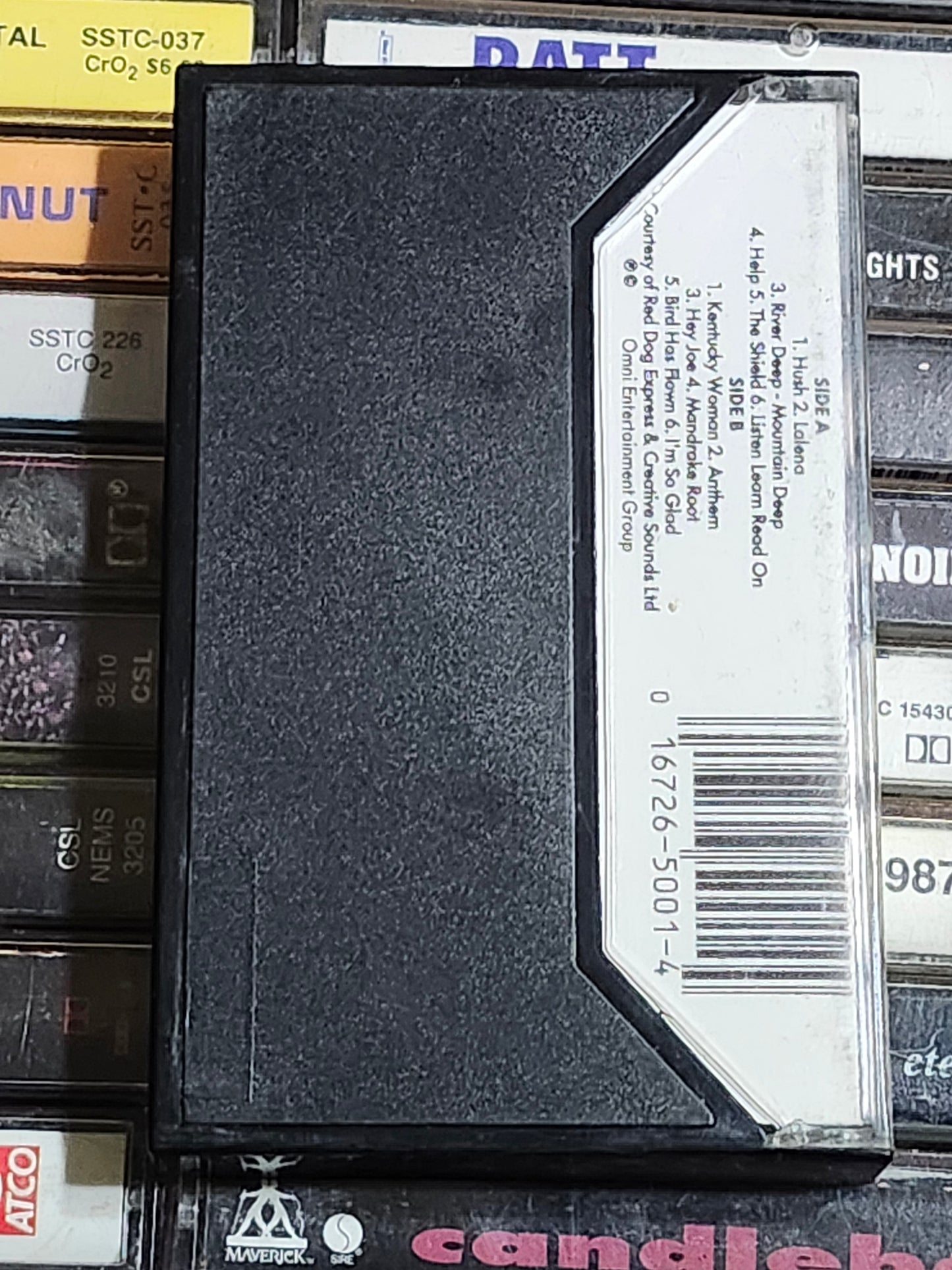 Deep Purple Best Of Cassette Tape