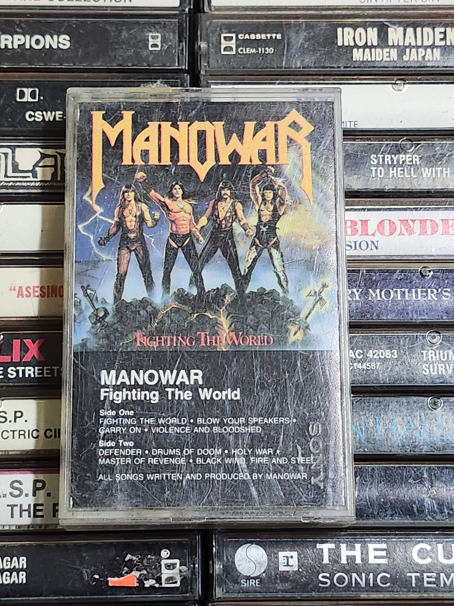Manowar - Fighting the World Cassette