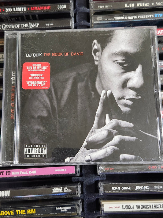 DJ Quik - The Book of David CD Gangsta Hip Hop Rare HTF OOP