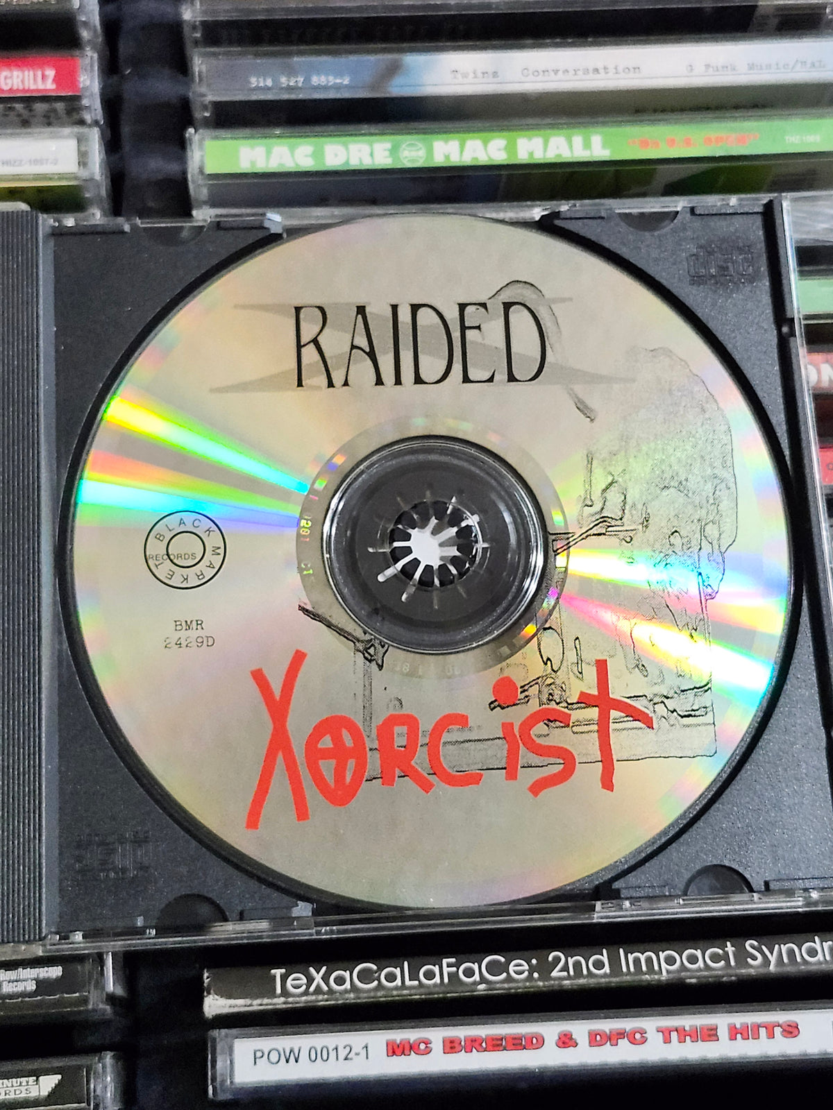 X-Raided Xorcist CD Rare HTF OOP Black Market Brotha Lynch