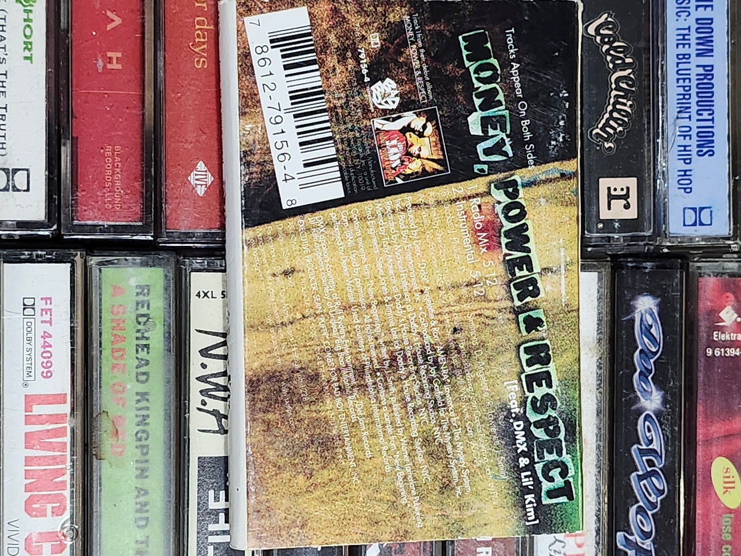 The Lox - Money, Power & Respect Single Bad Boy Records Cassette Radio Mix