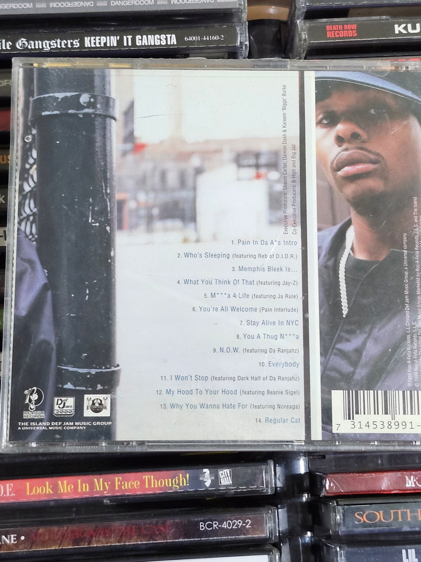 Memphis Bleek Coming Of Age CD Jay-Z Ja Rule Noreaga Beanie Sigel